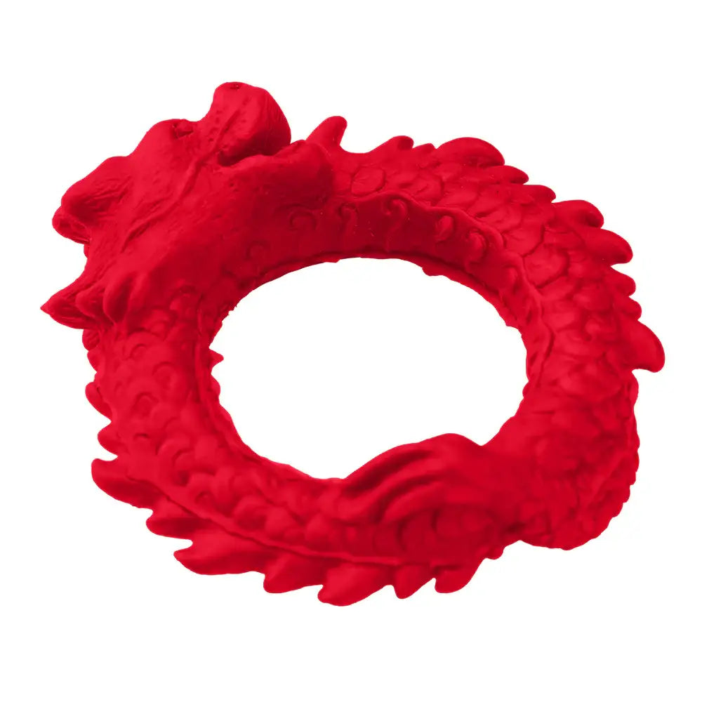 Rise of the Dragon Silicone C - Ring - Red - C-Ring
