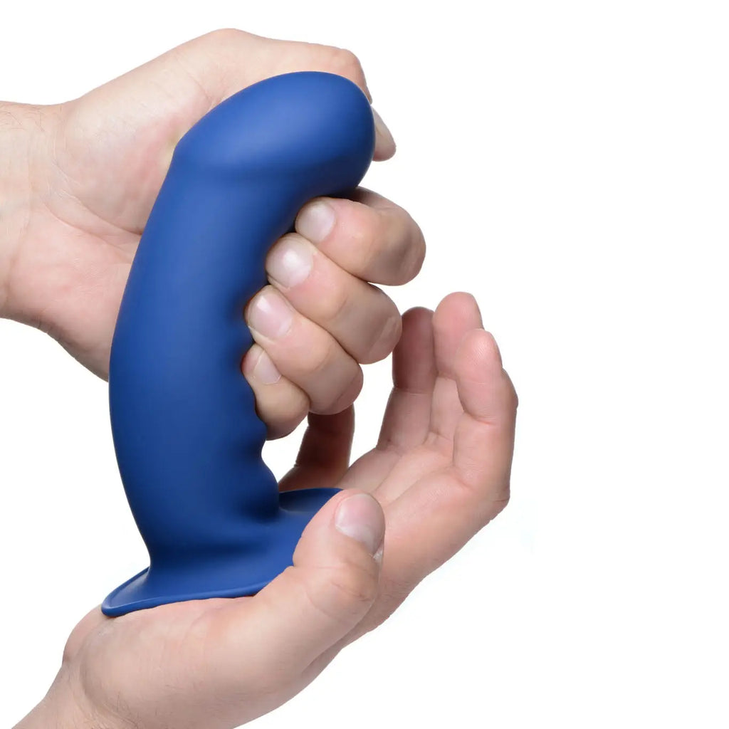 Squeeze - It™ Squeezable Thick Dildo - Blue