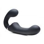 Strap U® 10X Remote Vibrating Silicone Strapless - on - Dildo