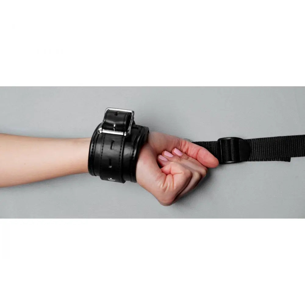 Strict® Deluxe Bed Restraint Kit - Black - Restraints
