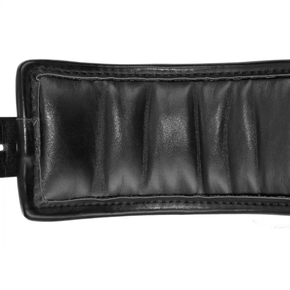 Strict® Locking Padded Wrist Cuffs with Chain - Black - Restraints