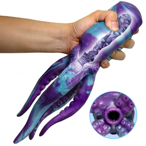 XR Brands® Tenta Stroke Tentacle Silicone Masturbator – Fantasy Stroker by Brands