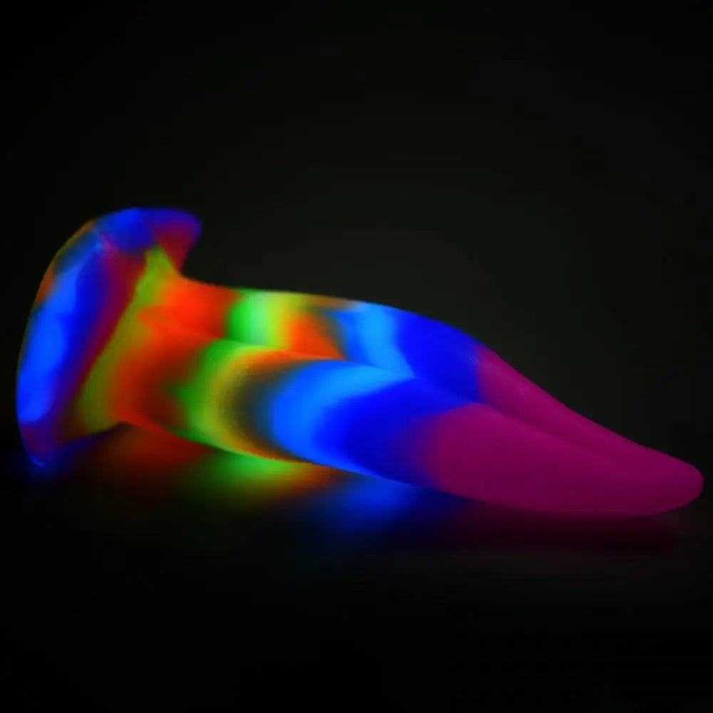 Unicorn Kiss Glow - in - the - Dark Tongue Dildo - Rolik®