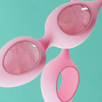 biird™ Yonii™ 2 - Piece Rose Quartz Eggs Set - Rolik®