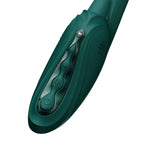 Zalo Ares G-Spot Rabbit Vibrator Green - Rolik®