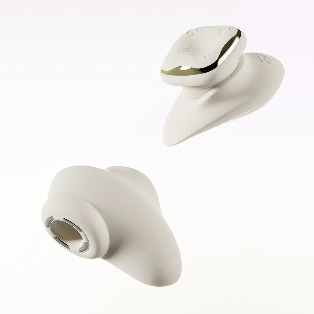 Zalo Deya Wearable Dual Vibrator with App Control – Hands-Free Couples White