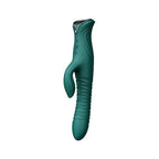 Zalo Mose 2 Thrusting Rabbit Vibrator with Heating & App Control Dark Green