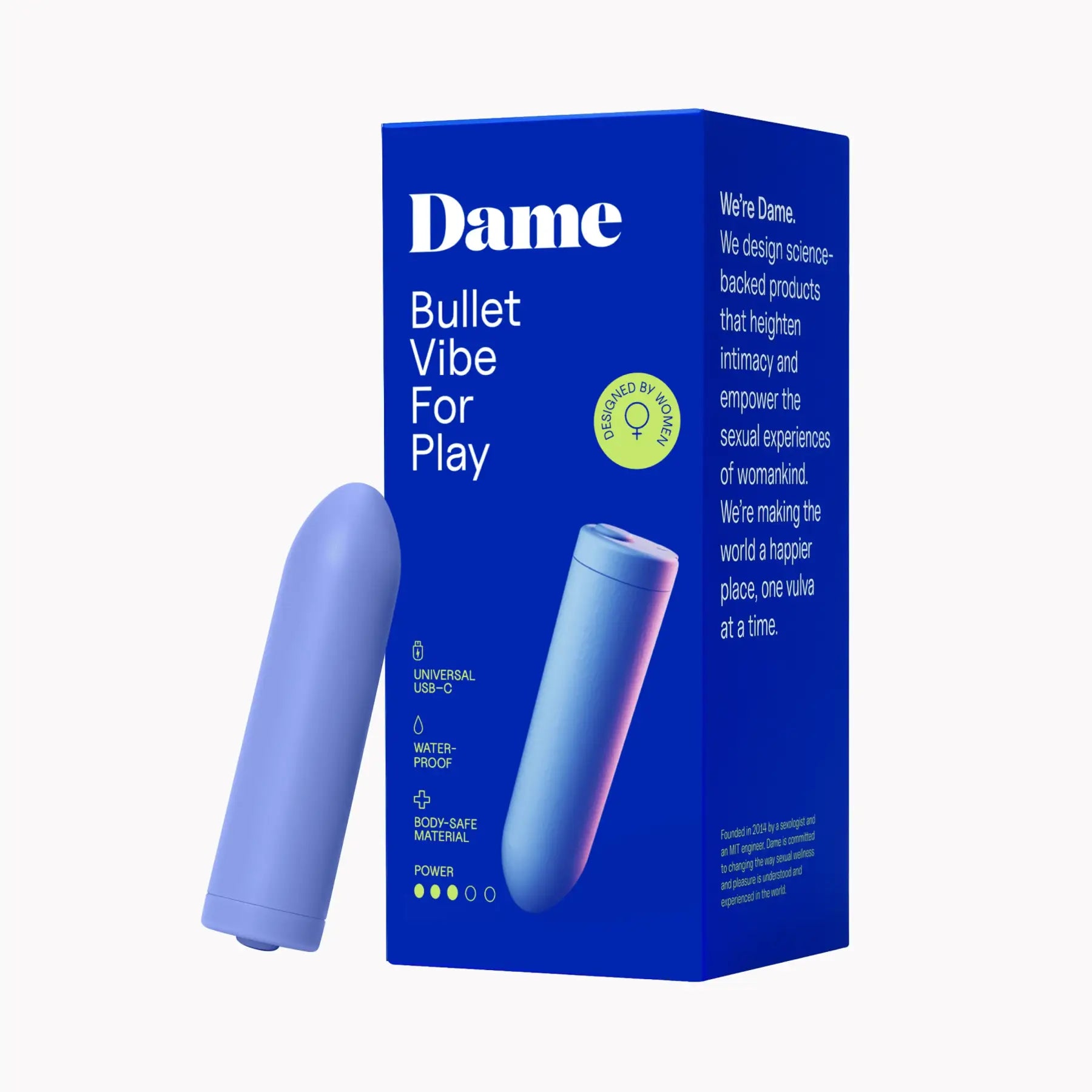 Dame Products Zee™ Bullet Vibrator Rolik®