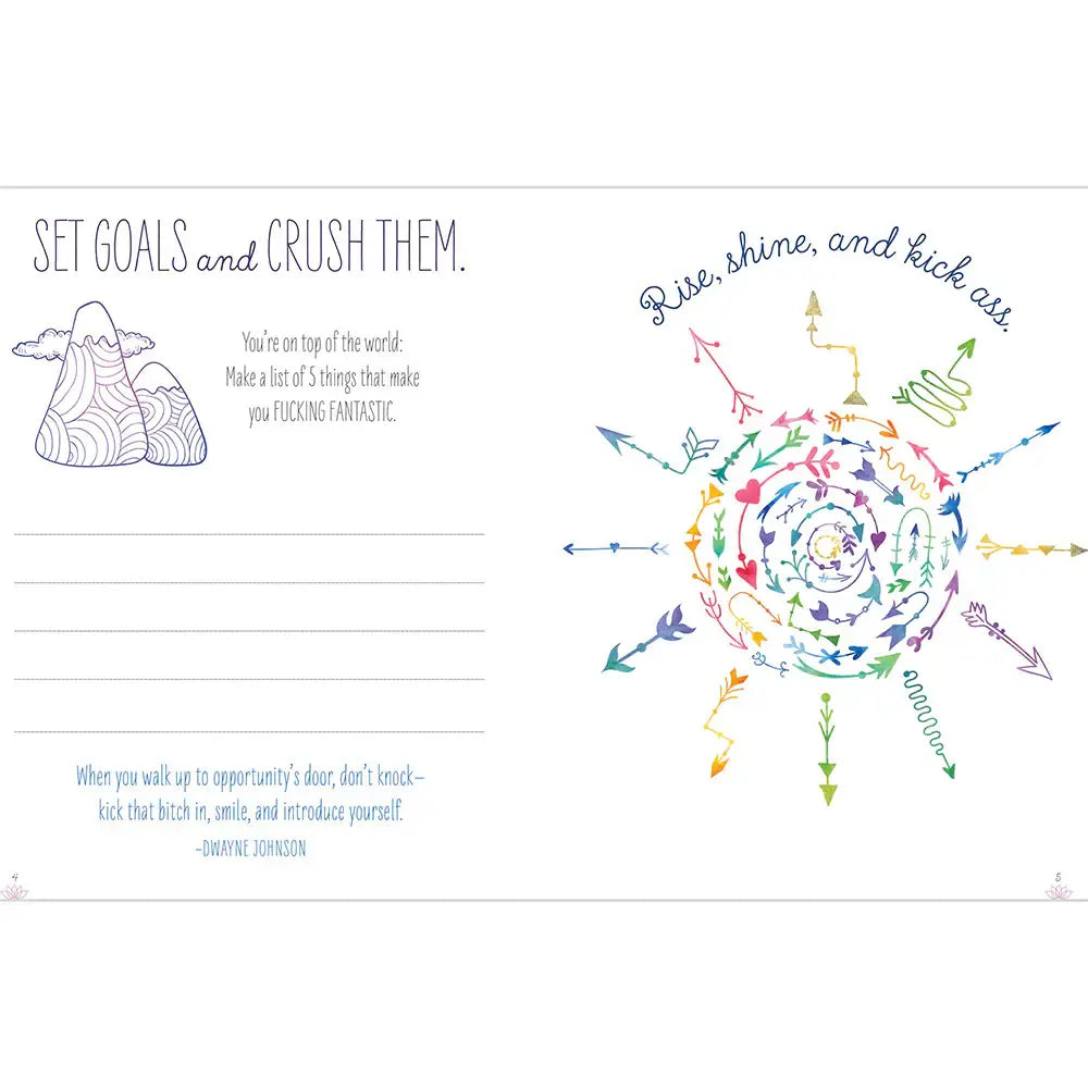 Zen as F*ck: A Journal Practicing the Art of Not Giving a Sh*t - Stationery