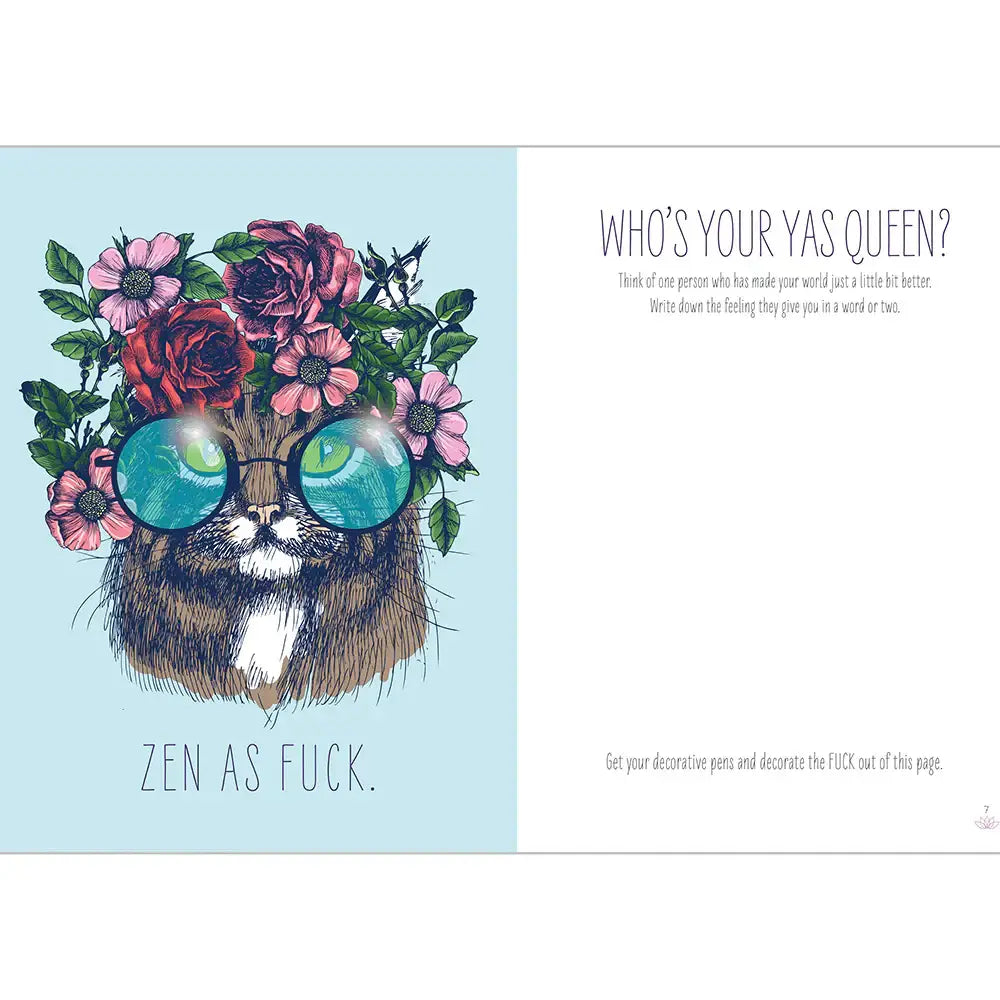 Zen as F*ck: A Journal Practicing the Art of Not Giving a Sh*t - Stationery