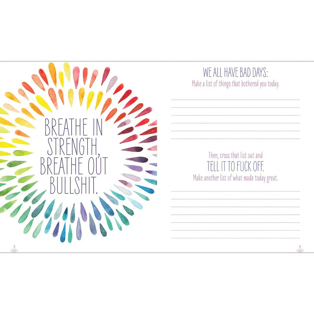 Zen as F*ck: A Journal Practicing the Art of Not Giving a Sh*t - Stationery