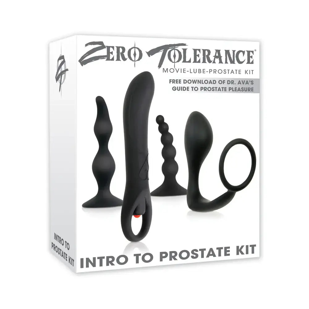 Intro to Prostate Kit - Black - Anal Probe