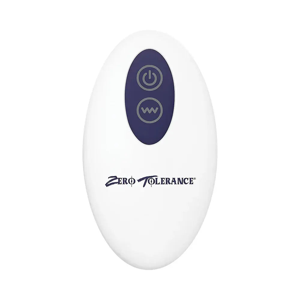 Wicked Twister Remote Vibrating Butt Plug with - Purple