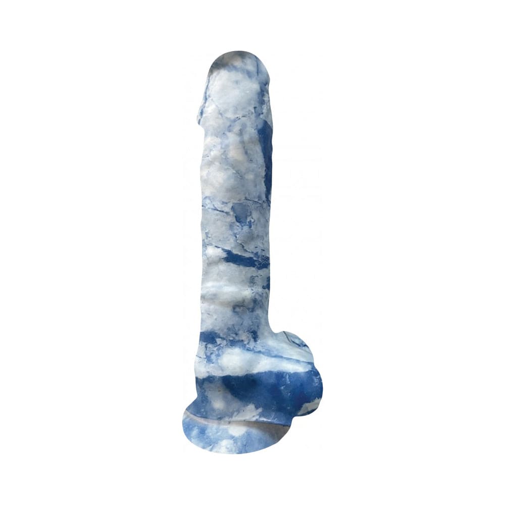 Zeus 7" Marble Effect Silicone Dildo - Rolik®