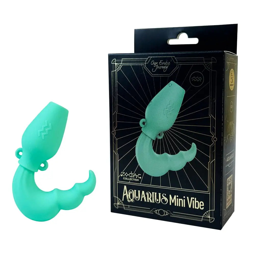 Our Erotic Journey® Zodiac Collection Aquarius Mini Vibrator - Rolik®
