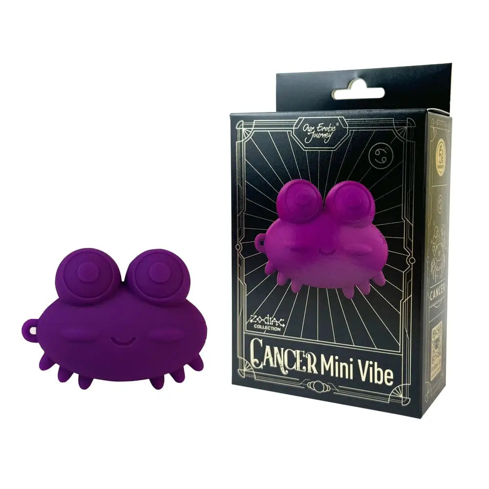 Our Erotic Journey® Zodiac Collection Cancer Mini Vibrator - Rolik®