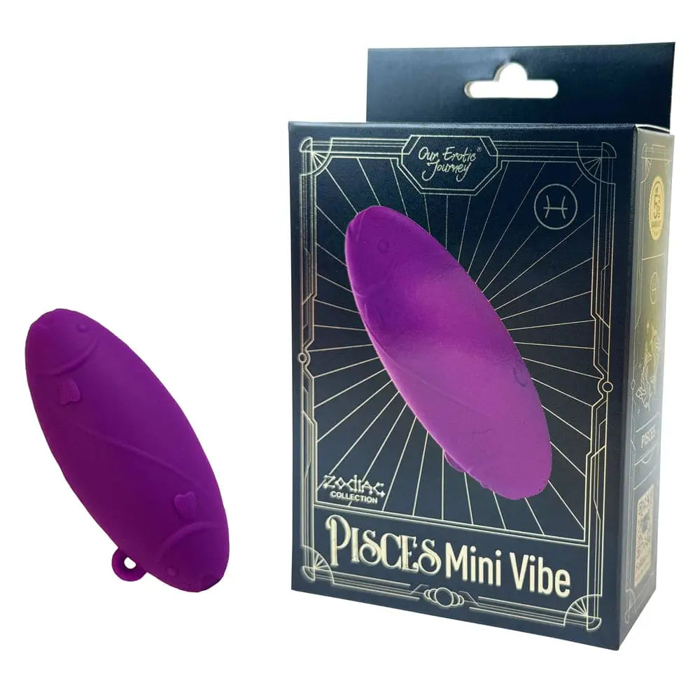 Our Erotic Journey® Zodiac Collection Pisces Mini Vibrator - Rolik®