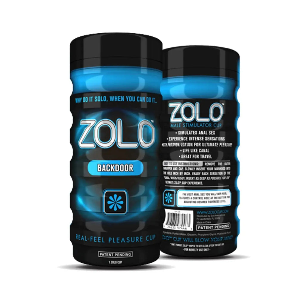 Zolo™ Reusable Pleasure Cup Masturbator - Backdoor