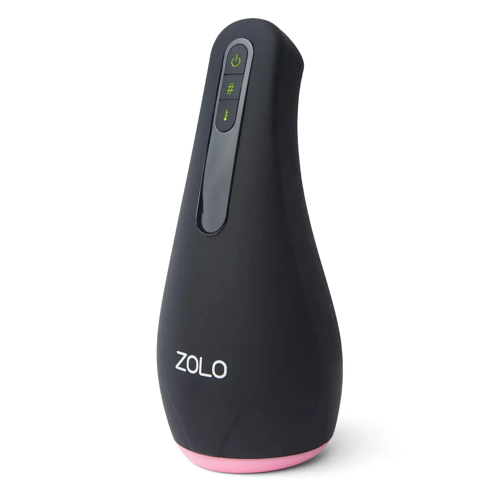 Heatstroke Warming and Vibrating Masturbator - Black