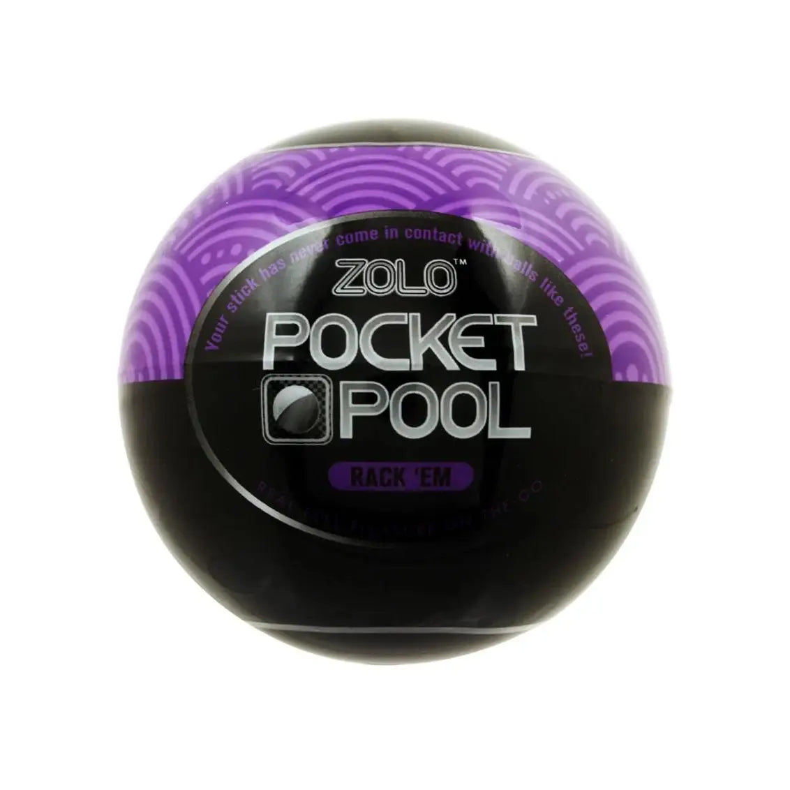 Zolo™ Pocket Pool On - The - Go Stimulator Sleeves - Rack Em - Masturbator