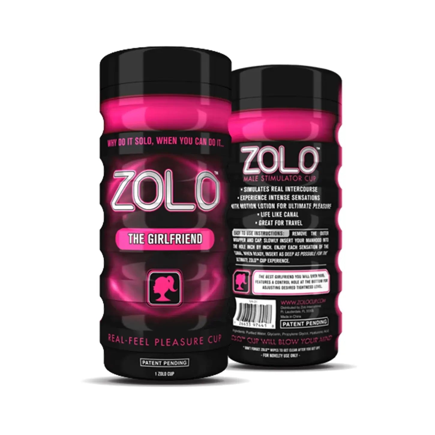 Zolo™ Reusable Pleasure Cup Masturbator - The Girlfriend