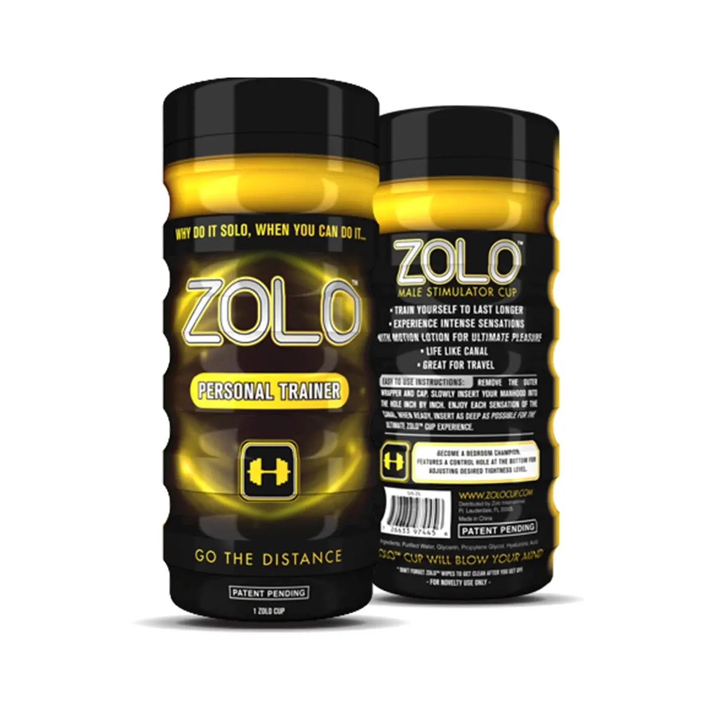 Zolo™ Reusable Pleasure Cup Masturbator - Personal Trainer