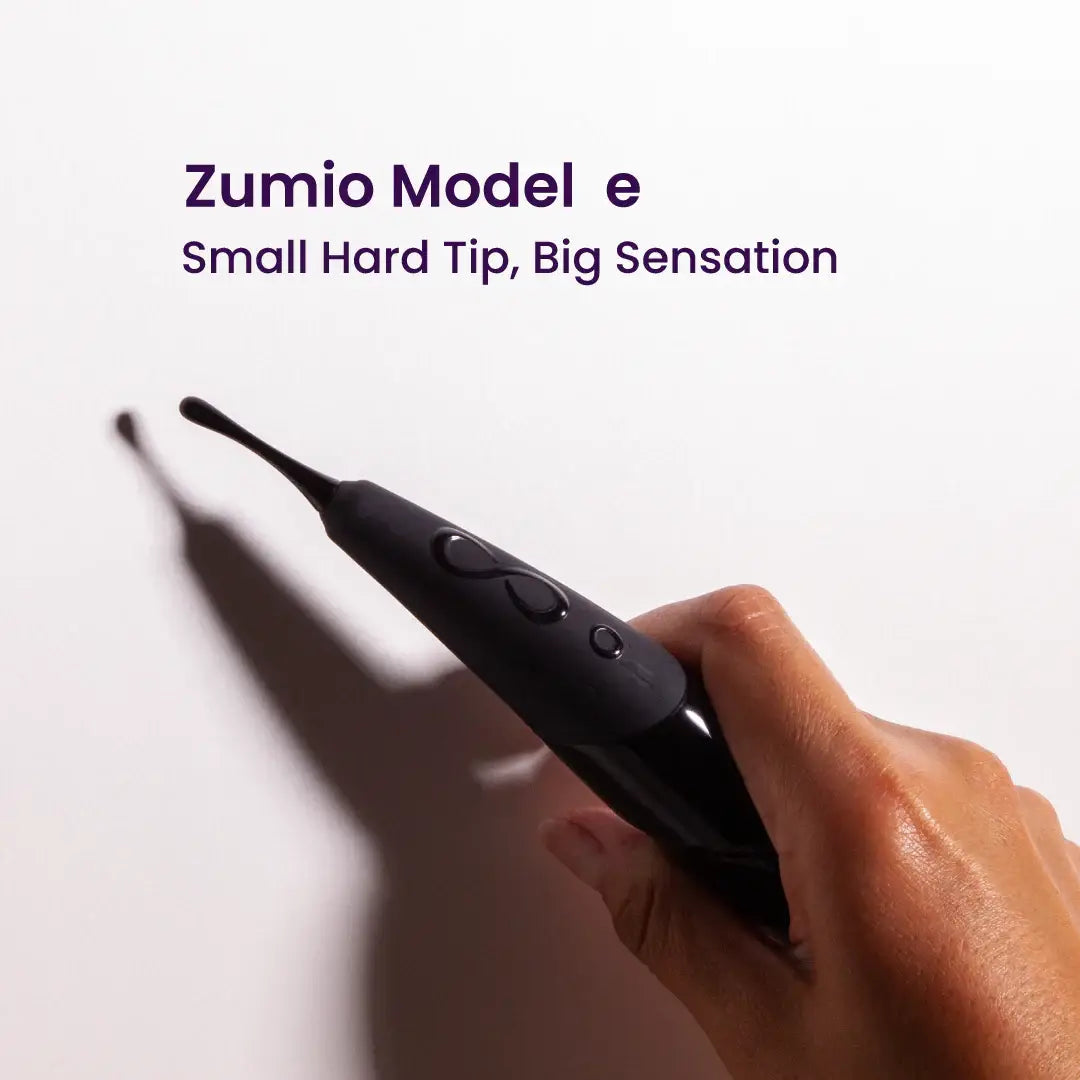 E Pinpoint Stimulator for High - intensity Orgasm - Black - Vibrator