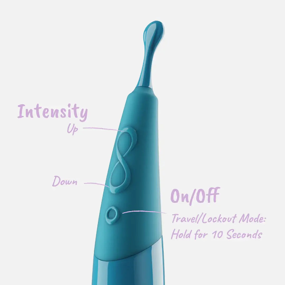 I Pinpoint Stimulator for Long & Slow Orgasms - Blue - Vibrator