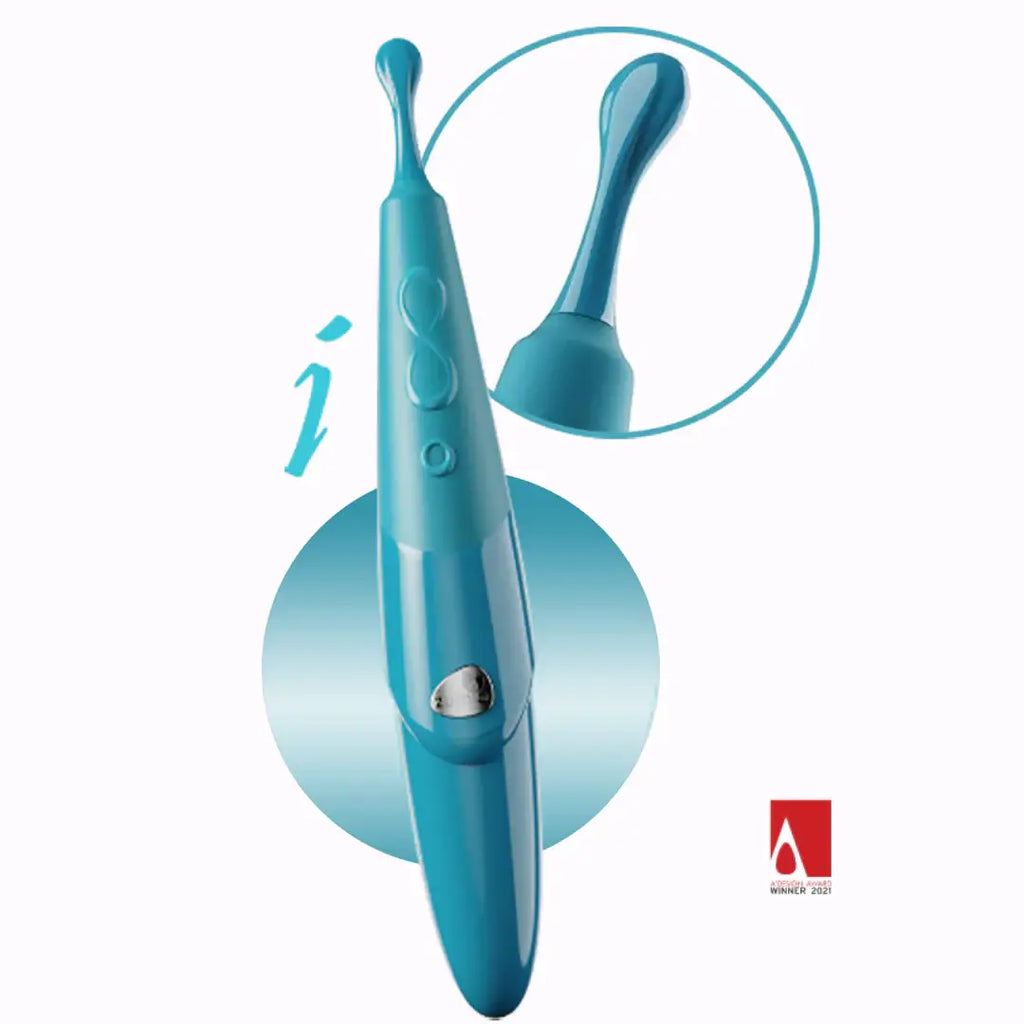 I Pinpoint Stimulator for Long & Slow Orgasms - Blue - Vibrator