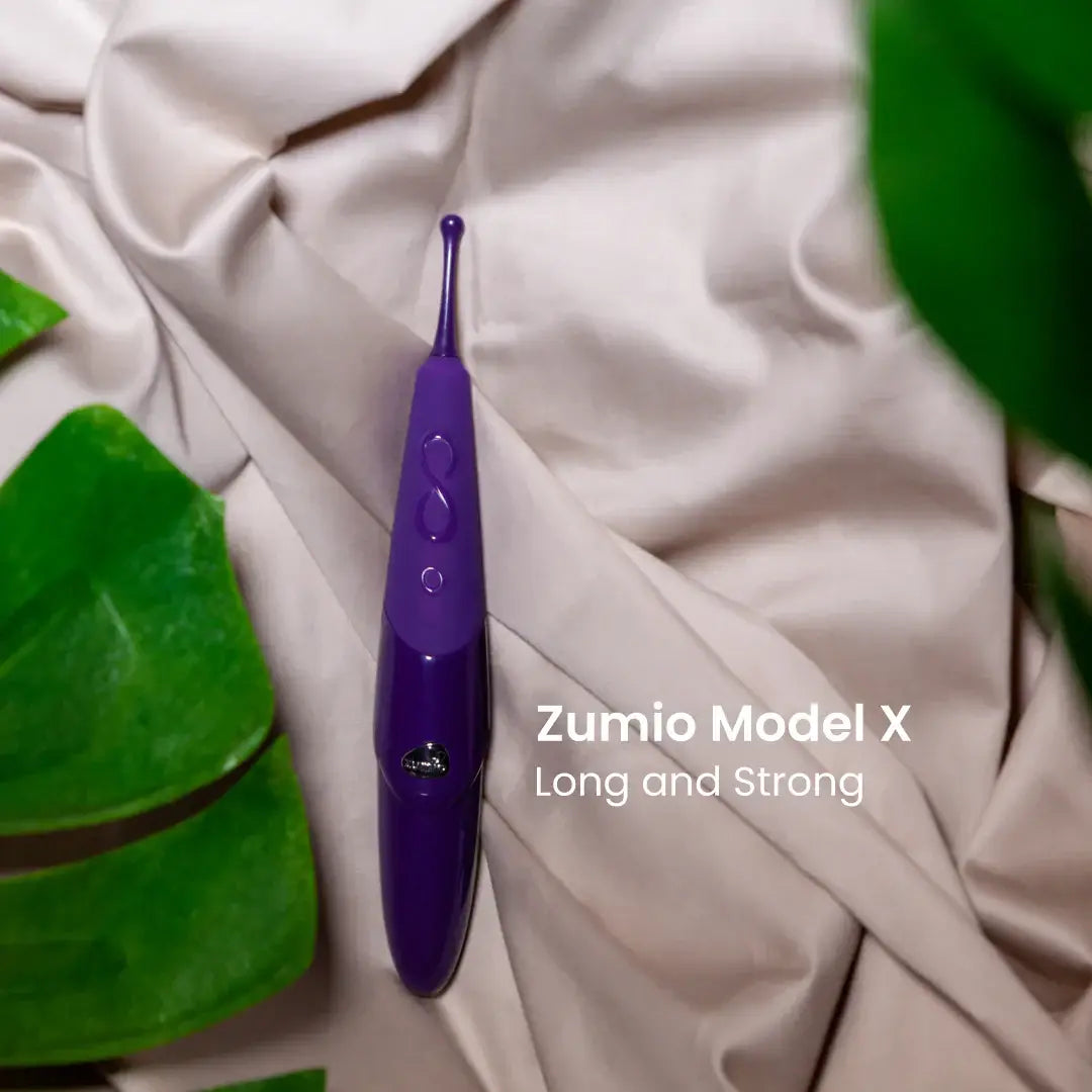 X Pinpoint Stimulator for Quick & Intense Orgasms - Purple - Vibrator