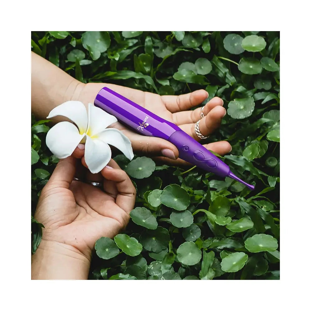 Zumio® Zumio X2 Clitoral Stimulator – SpiroTip Rotating Vibrator Dark Purple