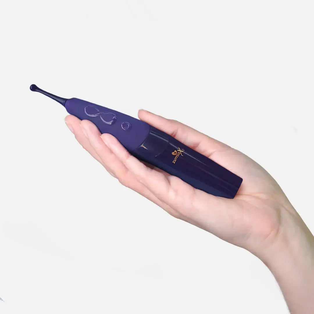 Zumio® Zumio X2 Clitoral Stimulator – SpiroTip Rotating Vibrator Dark Purple