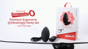 Screaming O® My Secret Premium Ergonomic Remote Panty Set - Rolik®