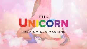 Máquina sexual premium de unicornio vaquera
