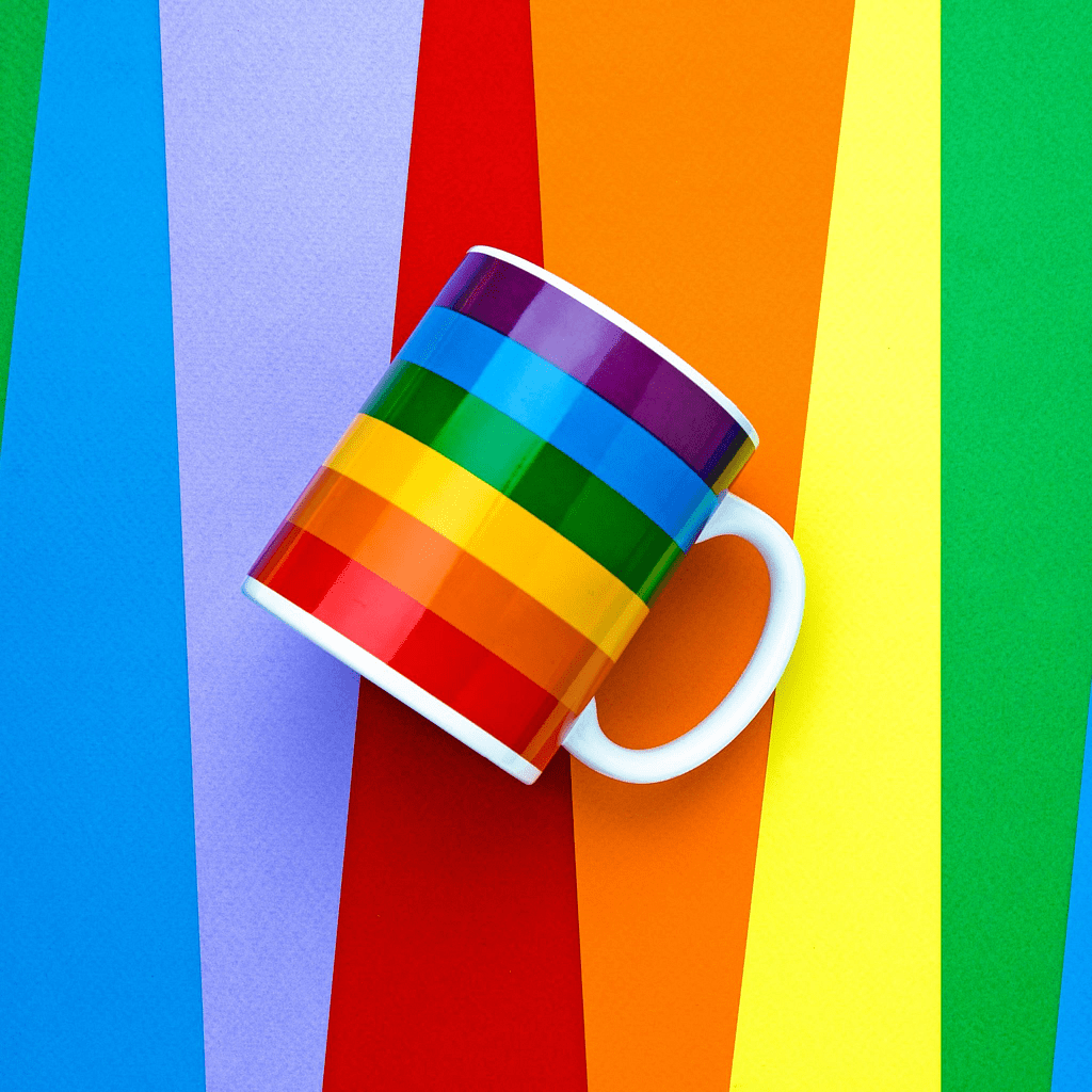 Ceramic Rainbow Mug - Rolik®