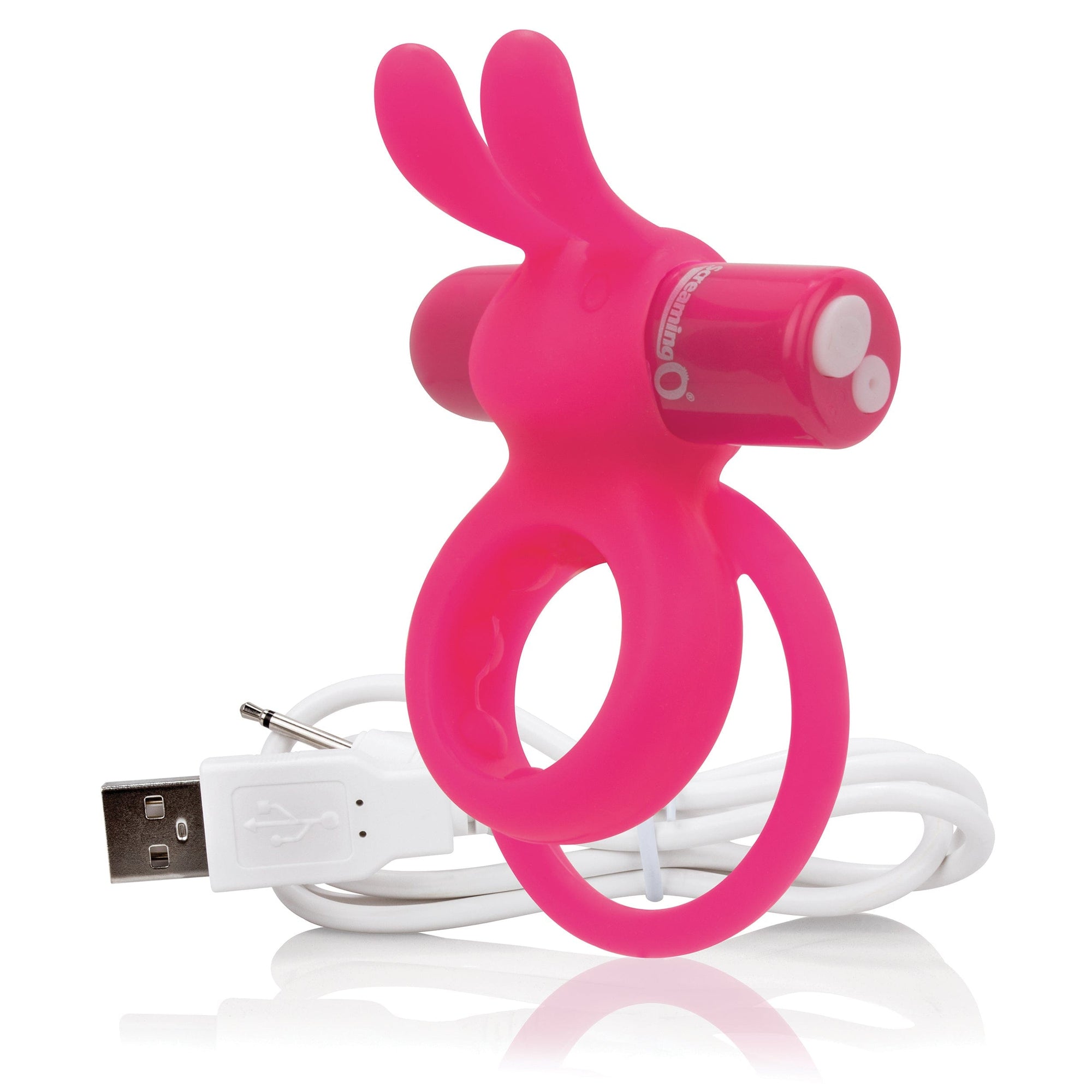 Screaming O® Charged™ Ohare® Rechargeable Rabbit Vibe Pink - Rolik®