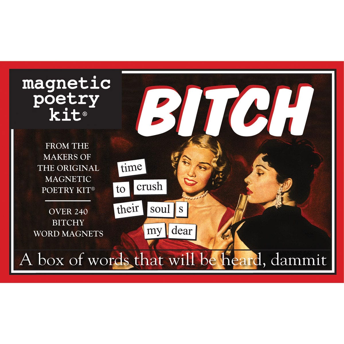 Magnetic Poetry: Bitch Edition by Magnetic Poetry - rolik