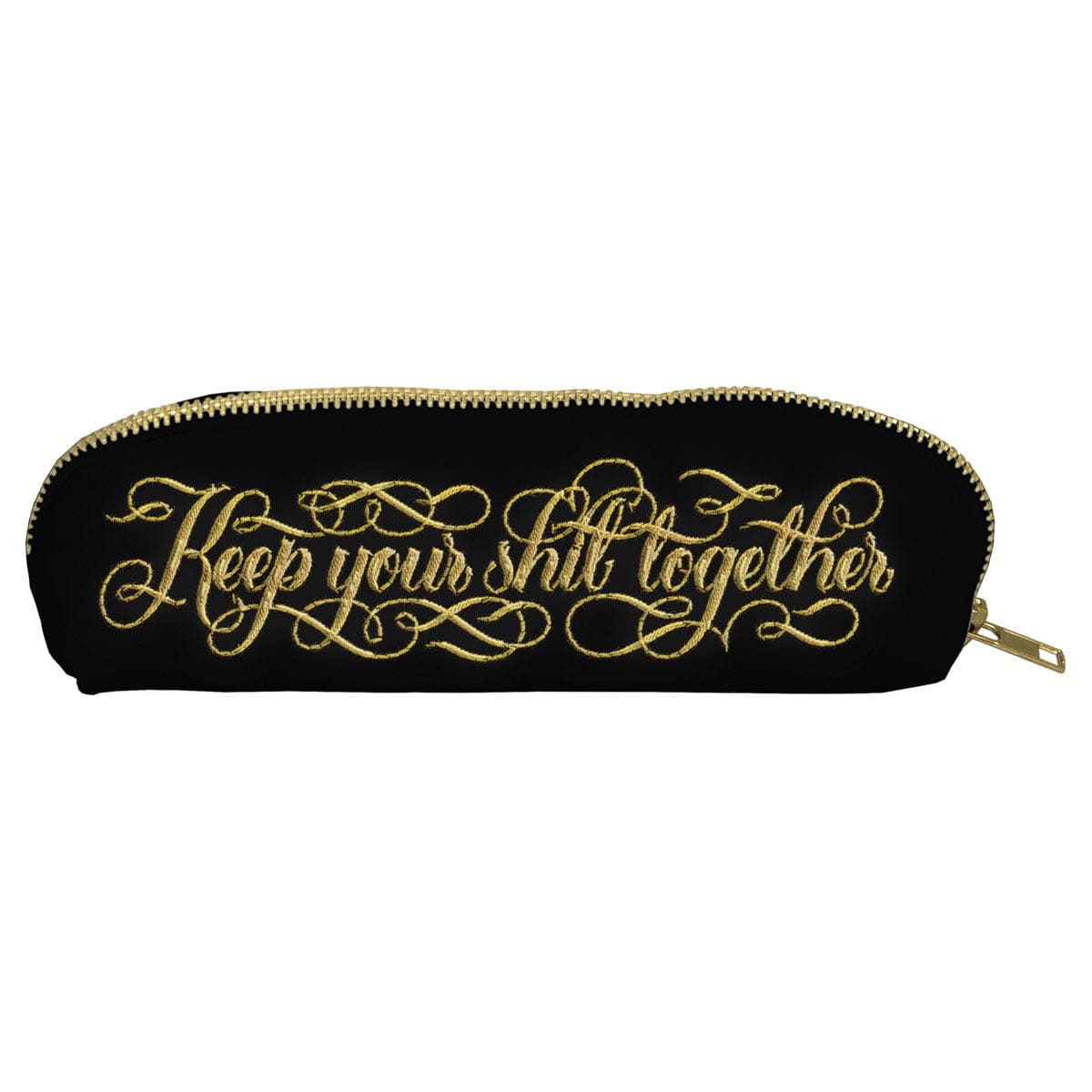 Calligraphuck Keep Your Shit Together Pouch by Chronicle Books - rolik