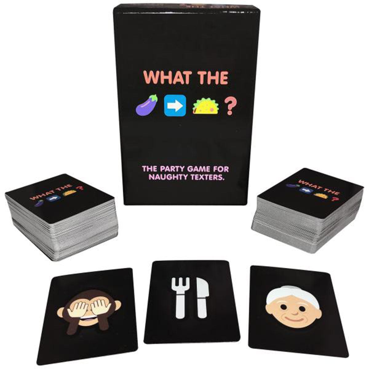 Kheper Games™ What the (Eggplant to Taco)? The Party Game For Naughty Texters - Rolik®