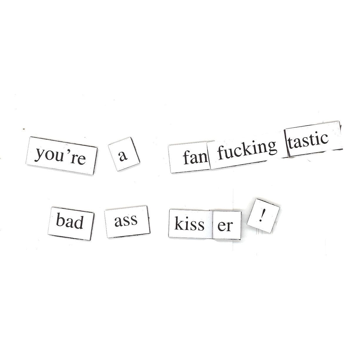 Magnetic Poetry: The "F" Word by Magnetic Poetry - rolik