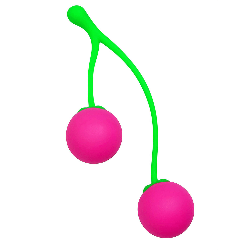 Charming Cherries Silicone Kegel Exercisers by XR Brands - rolik