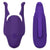 CalExotics® NipplePlay® Rechargeable Nipplettes Purple - Rolik®