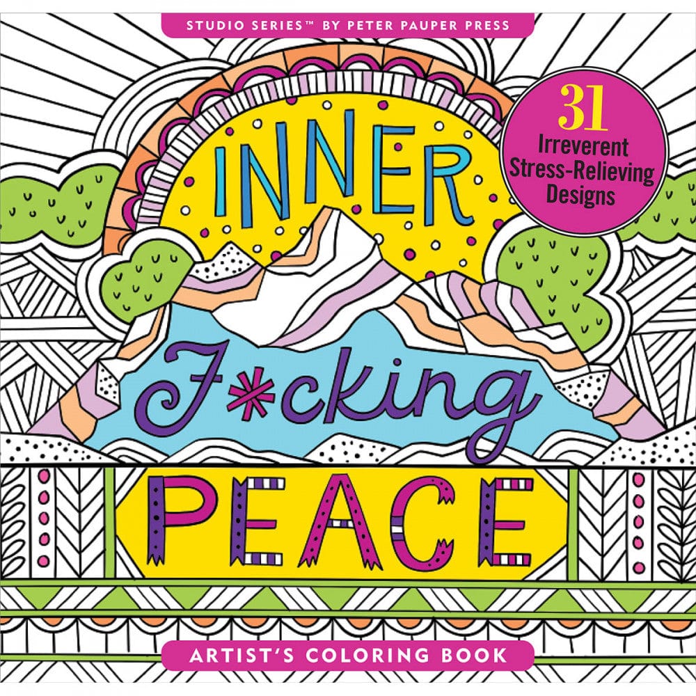Inner F*cking Peace Coloring Book - Rolik®