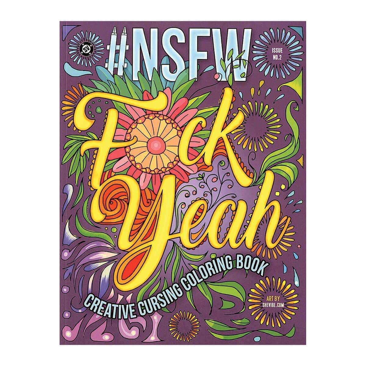 #NSFW Creative Cursing Coloring Book
