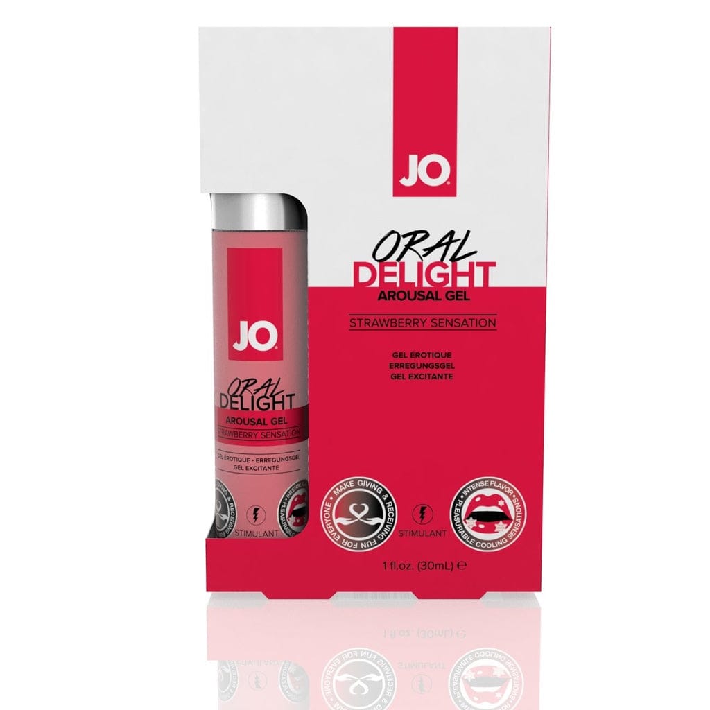 JO® Oral Delight Arousal Gel Strawberry Sensation - Rolik®