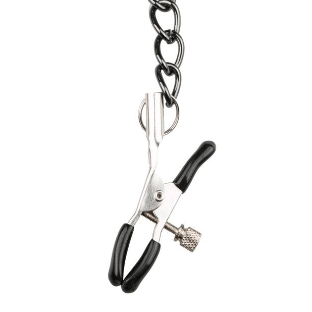 Adjustable Nipple Clamps With Feathers - EasyToys