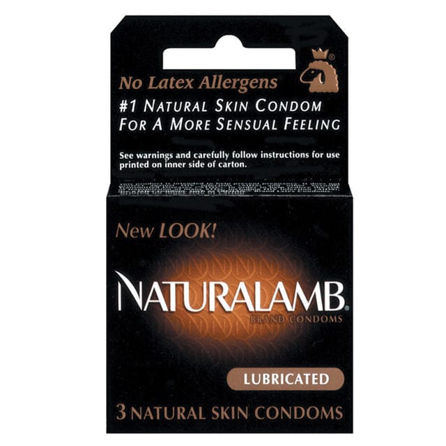 Trojan® Naturalamb Lubricated Condoms 3-Pack - Rolik®