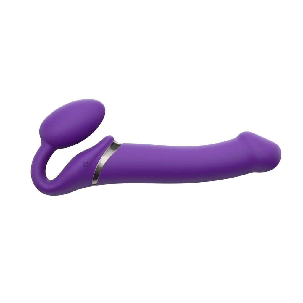 strap-on-me® Vibrating 3 Motor Remote Controlled Strap On Purple - Rolik®