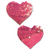 Hearts Nipple Pasties by Pastease - rolik