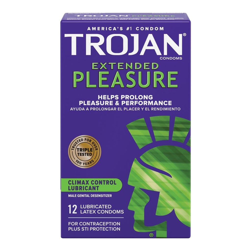 Trojan® Pleasures Extended Lubricated Condoms - Rolik®